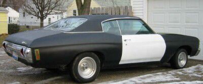 chevelle lookin' like a cop car